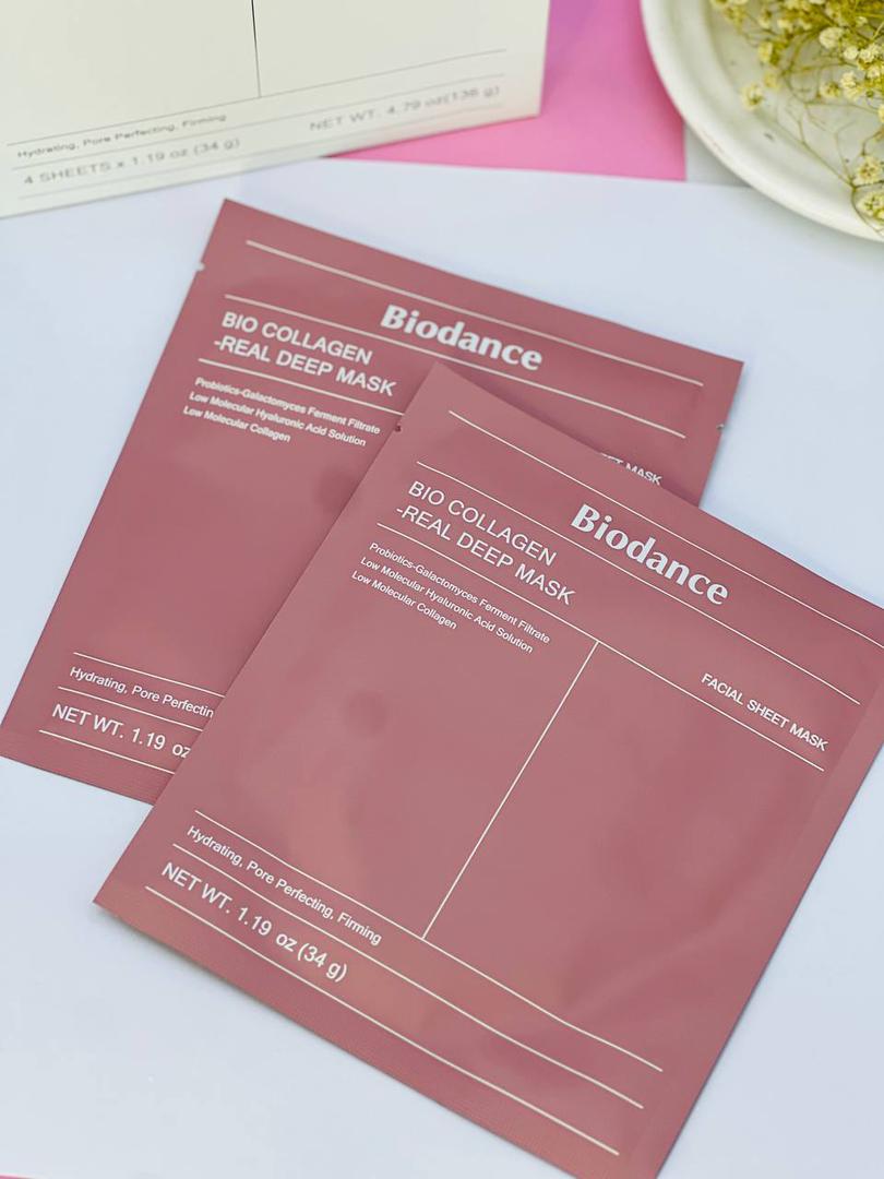 ماسک ورقه ای بایودنس مدل کلاژن|Biodance