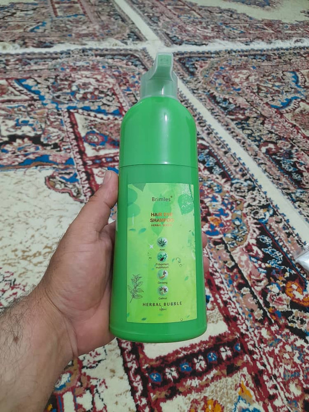 شامپو رنگ مشکی بریملس|Brimles