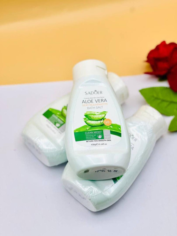 نمک بدن آلوئه را سادور|SADOER