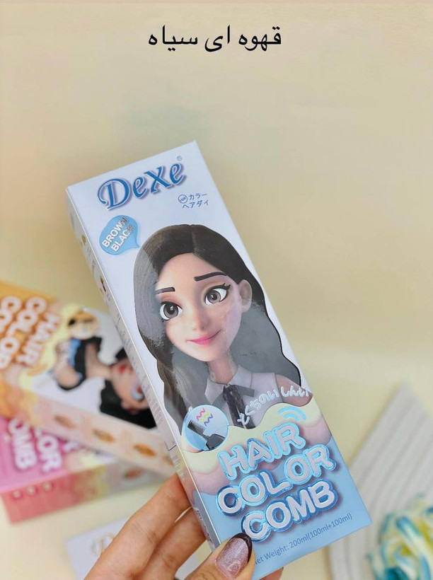 شامپو رنگ مو دکس|Dexe