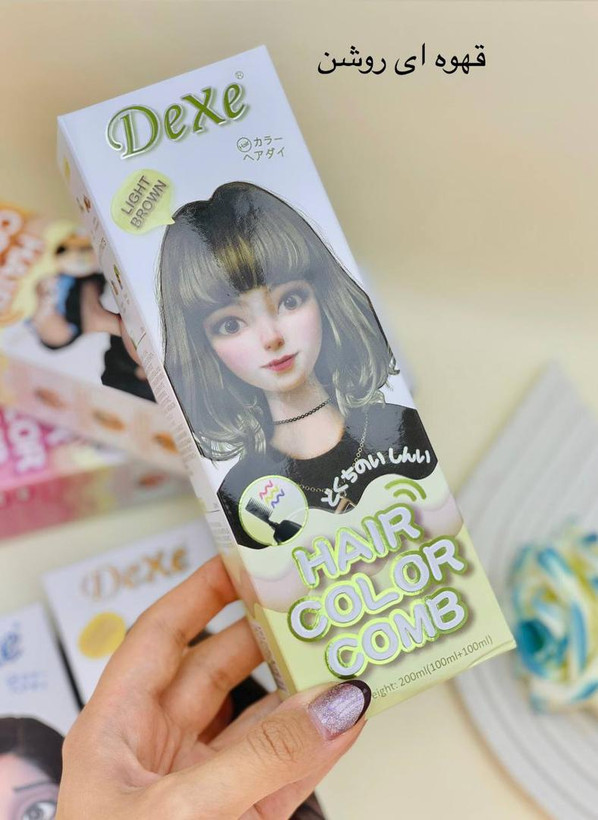 شامپو رنگ مو دکس|Dexe