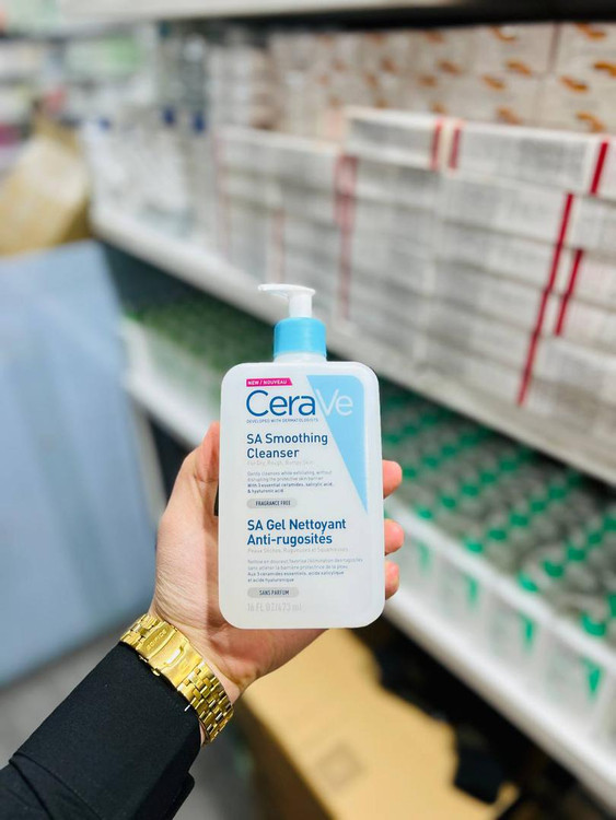 ژل شستشو صورت سراوی پوست خشک 473میل|CeraVe Hydrating Cleanserاصل درجه2