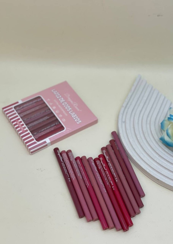 پک 12عددی خط لب پیچی دراگون|Dragon Rani