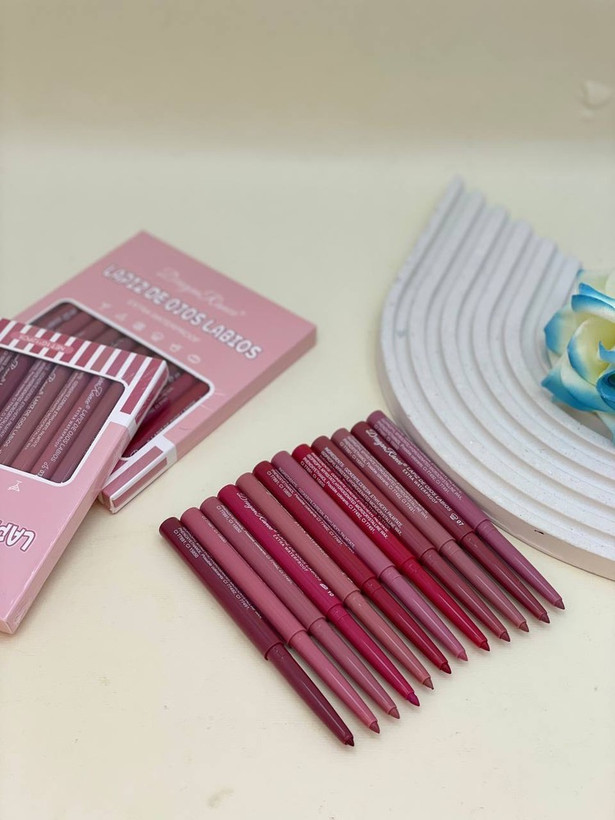 پک 12عددی خط لب پیچی دراگون|Dragon Rani