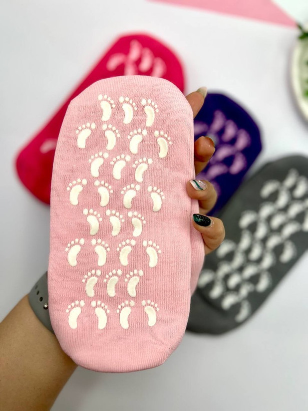 جوراب سلیکونی ترک پا |درمان خشکی و ترک پا