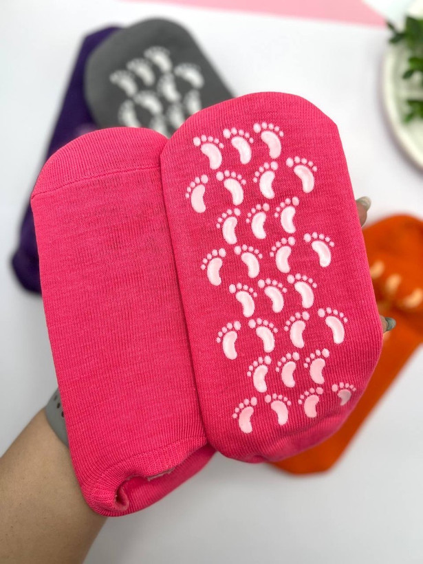 جوراب سلیکونی ترک پا |درمان خشکی و ترک پا