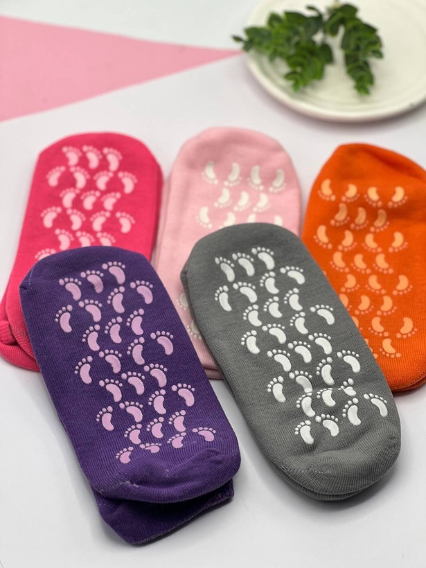 جوراب سلیکونی ترک پا |درمان خشکی و ترک پا