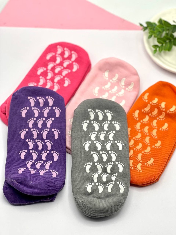 جوراب سلیکونی ترک پا |درمان خشکی و ترک پا