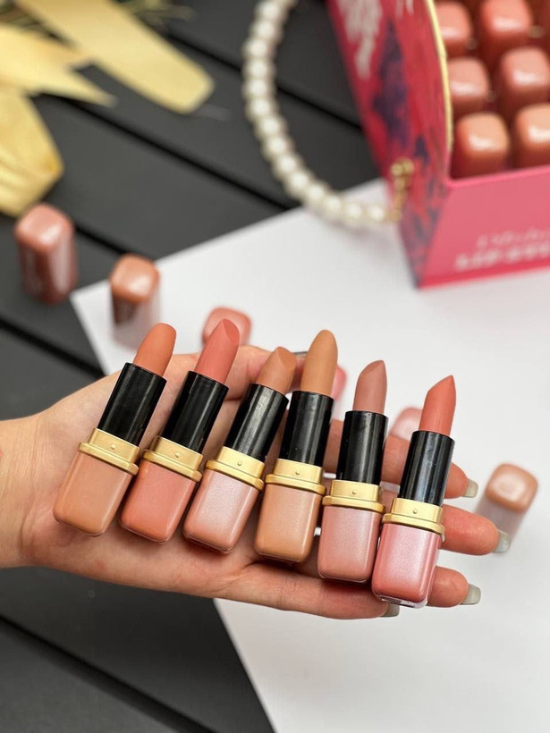 پک رژجامد6عددی درهوDERHI|اصل مناسب استفاده روزانه