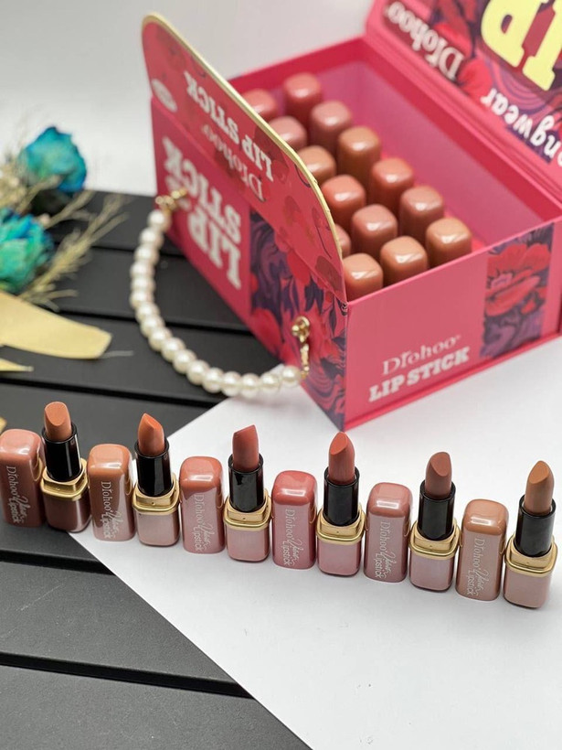 پک رژجامد6عددی درهوDERHI|اصل مناسب استفاده روزانه