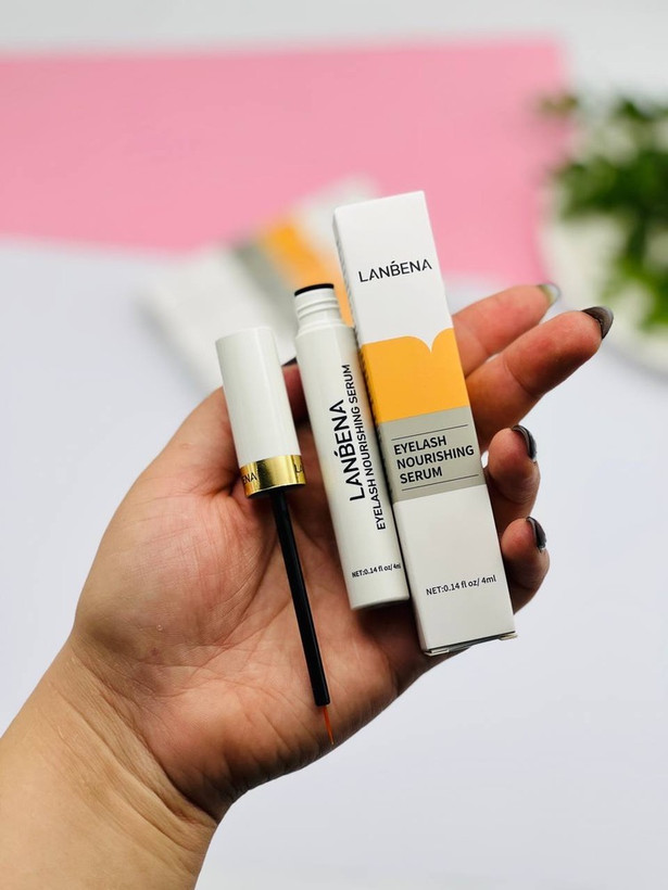 سرم تقویت مژه لانبنا| افزایش رشد ضخامت و جلوگیری از ریزشLANBENA