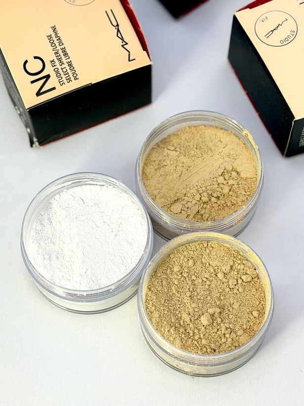 پودر فیکس مک اصل(MAC)افزایش و ماندگاری آرایش و کنترل کننده چربی پوست