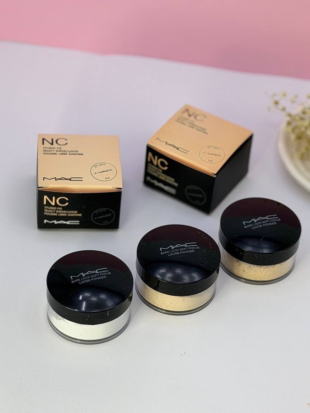 پودر فیکس مک اصل(MAC)افزایش و ماندگاری آرایش و کنترل کننده چربی پوست