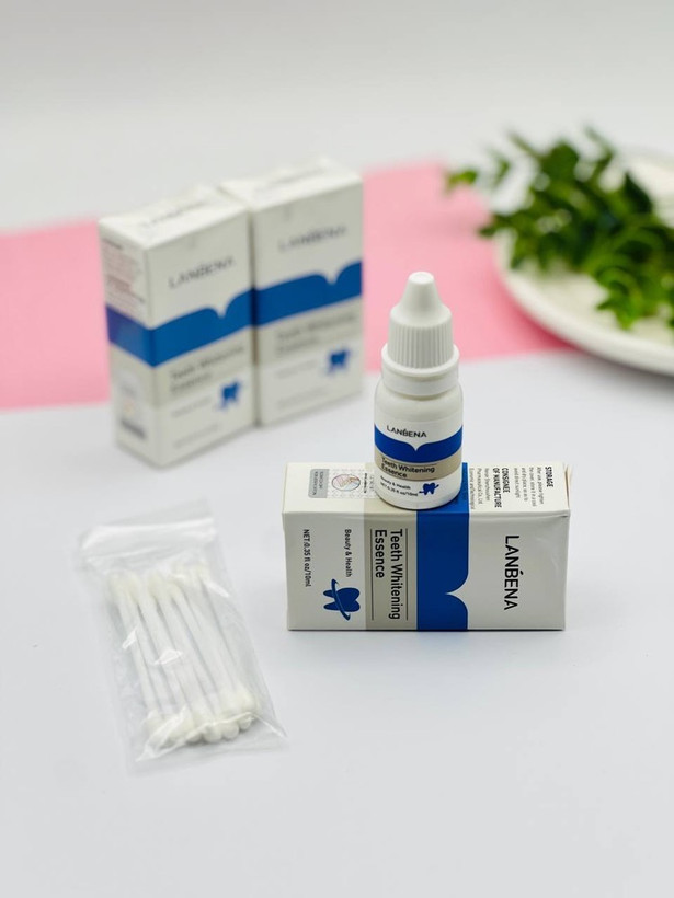 قطره سفید کننده دندانLANBENA|روشن کننده و براق کننده دندان