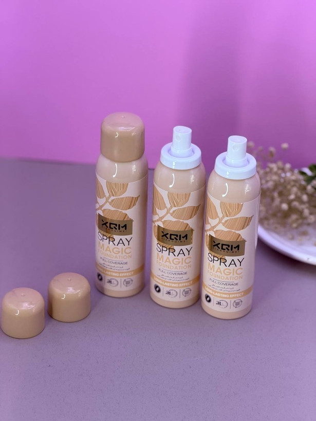 اسپری کرمپودرXQM|پوشش طبیعی صورت