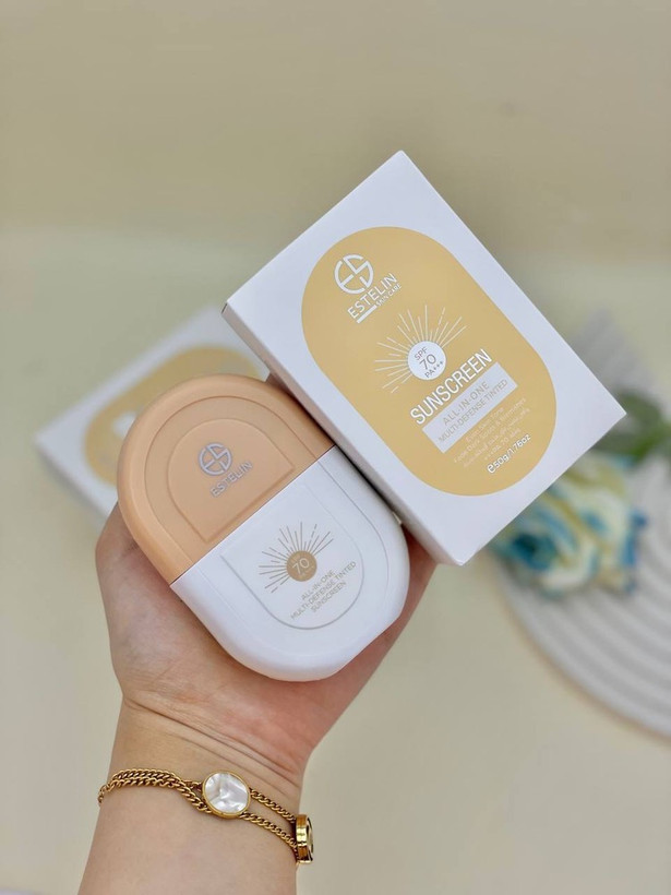 ضد آفتاب رنگی STELIN SPF70 | پوشش عالی و محافظت قوی