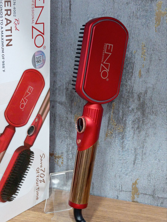 برس حرارتی صاف کننده مو انزو مدل EN-4002